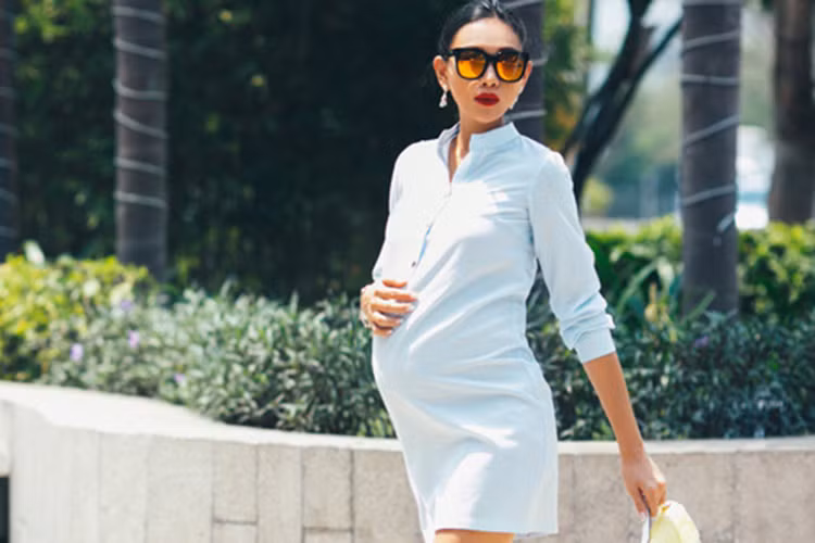 Sau khi đóng bộ phim “White Valentine” năm 2015, Diệu Huyền bất ngờ vắng bóng khỏi làng giải trí. Sau đó, cô xác nhận đang mang thai ở tháng thứ 5. Diệu Huyền tâm sự cô từng dằn vặt khi quyết định nên giữ hay bỏ con. Ảnh: Khám phá