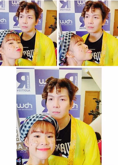 Cặp đôi sao Việt Khởi My - Kelvin Khánh hóa chị Hằng, chú Cuội đáng yêu.