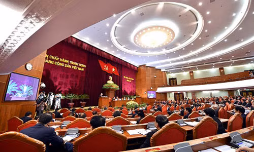 Trung uong ban giai phap tiep tuc doi moi, tinh gon he thong chinh tri