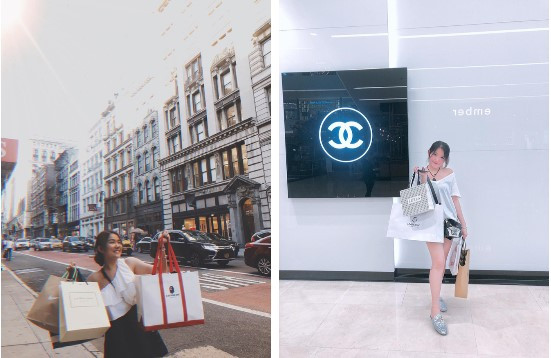 Huỳnh Giao còn sở hữu nhiều túi xách đến nỗi cô nàng không nhớ hết mình có tất cả bao nhiêu chiếc, chỉ biết rằng có chiếc của Gucci giá hơn 2.000 USD.