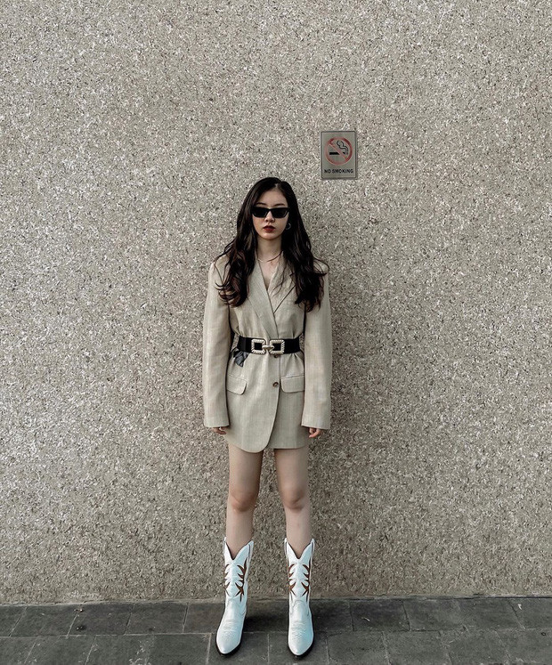 Gái xinh này nhận được rất nhiều lời khen ngợi về cách mix đồ cực có gu.