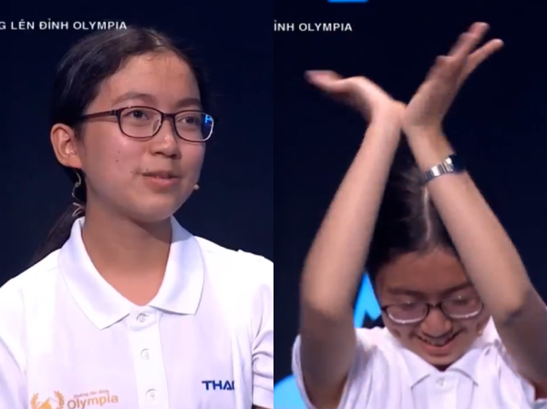 Màn múa vui nhộn này được cô bạn thể hiện trong cuộc thi Đường lên đỉnh Olympia tuần ba, tháng một, quý III và khiến cho khán giả trong trường quay cảm thấy vô cùng thích thú khi được xem điệu múa đến từ một "vũ công" nữ vô cùng đáng yêu.