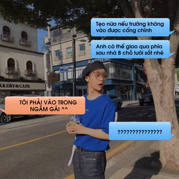 Thực ra đi ship hàng chỉ là phụ thôi, còn anh có mục đích chính khác (Ảnh minh họa)