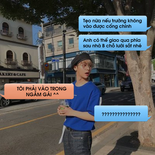 Thực ra đi ship hàng chỉ là phụ thôi, còn anh có mục đích chính khác (Ảnh minh họa)