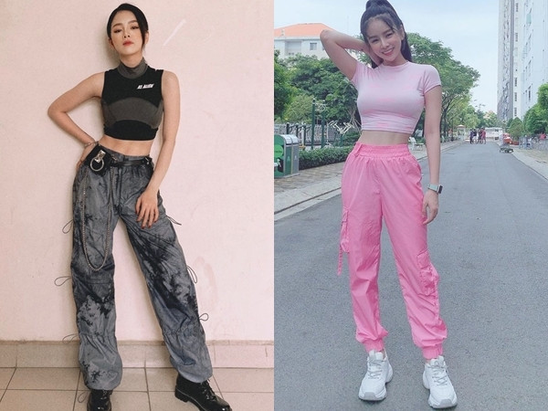 Niềm đam mê của Mie có lẽ chính là croptop ôm sát để khoe vòng eo cực phẩm của mình.