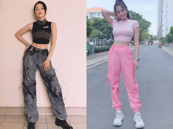 Niềm đam mê của Mie có lẽ chính là croptop ôm sát để khoe vòng eo cực phẩm của mình.