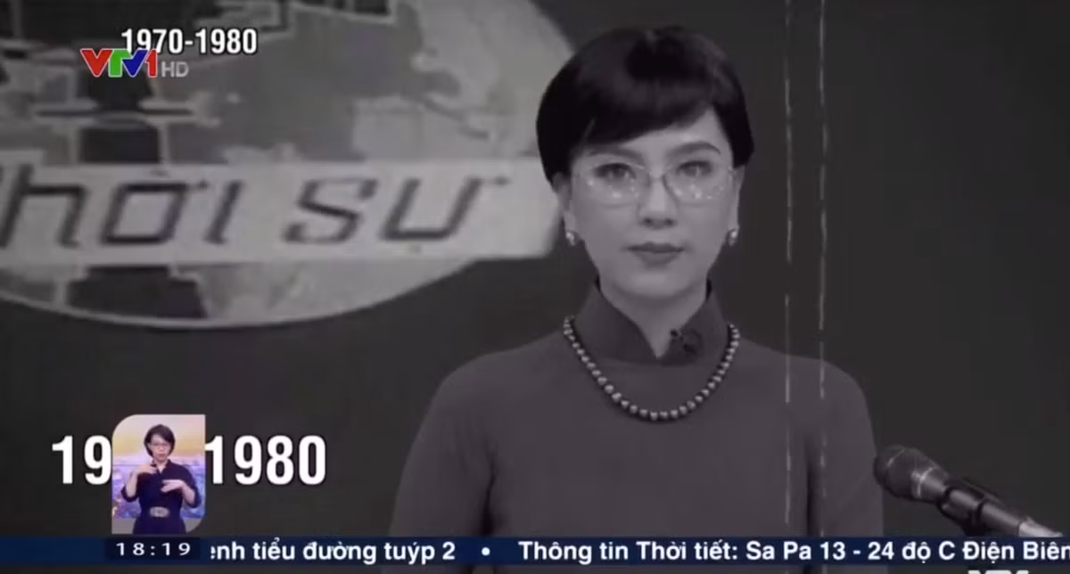 Nhiều khán giả khen MC Mai Ngọc tạo hình khá giống NSƯT Kim Tiến trước đây.