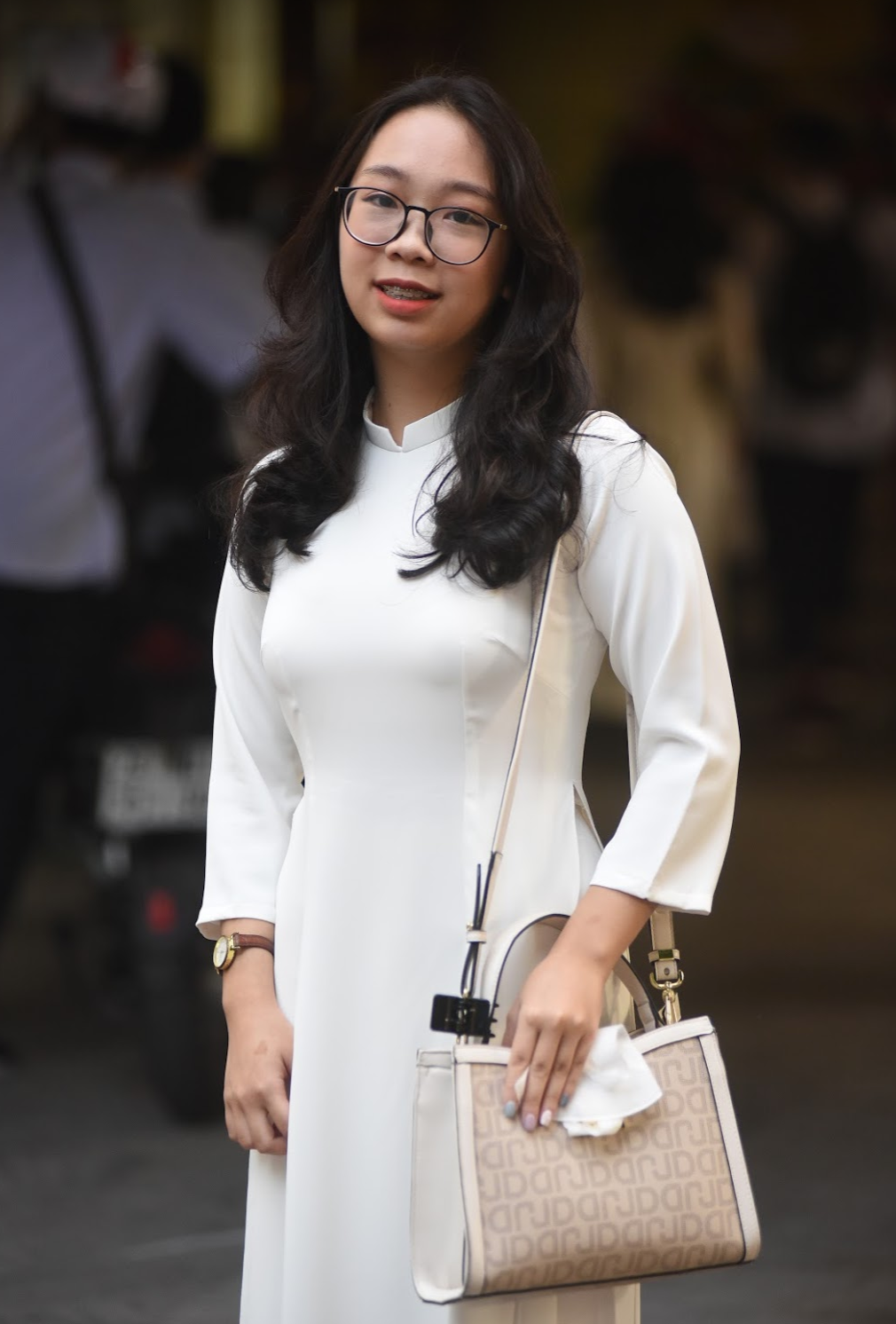 Ngày lễ khai giảng chính là lúc để chúng ta tìm ra "đặc sản" gái xinh của những trường học.