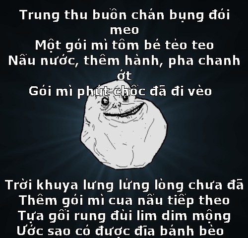 Trung thu đối với dân F.A cũng chỉ như thế này thôi.