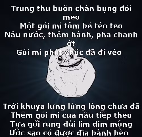 Trung thu đối với dân F.A cũng chỉ như thế này thôi.