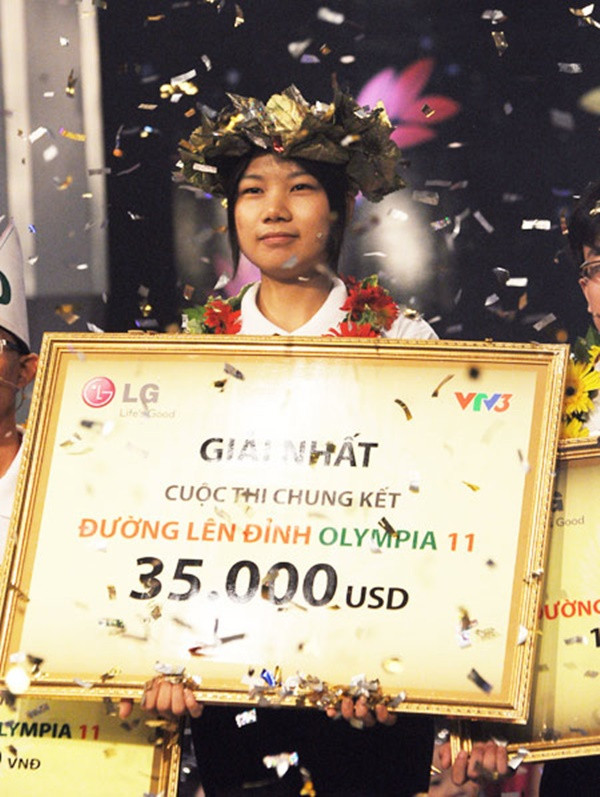 Cô gái thứ 3 từng đạt được vòng nguyệt quế của chương trình Đường lên đỉnh Olympia là Phạm Thị Ngọc Oanh đến từ trường THPT Tiên Lãng, Hải Phòng. Ngọc Oanh đăng quang ngôi vô địch với 230 điểm.