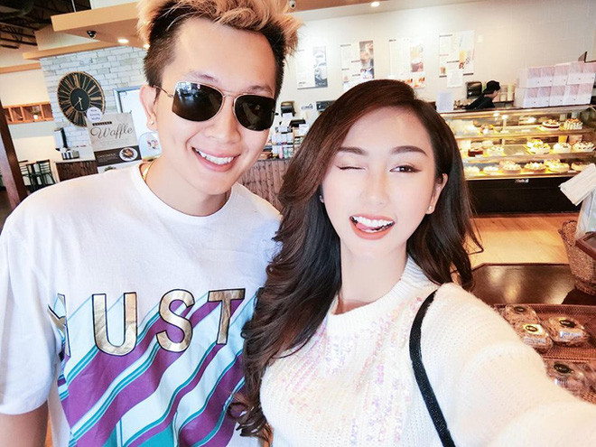 Chồng của nữ DJ 9X là Trần Tuấn, cặp đôi tình cờ quen nhau qua Facebook rồi thường xuyên trò chuyện qua mạng.