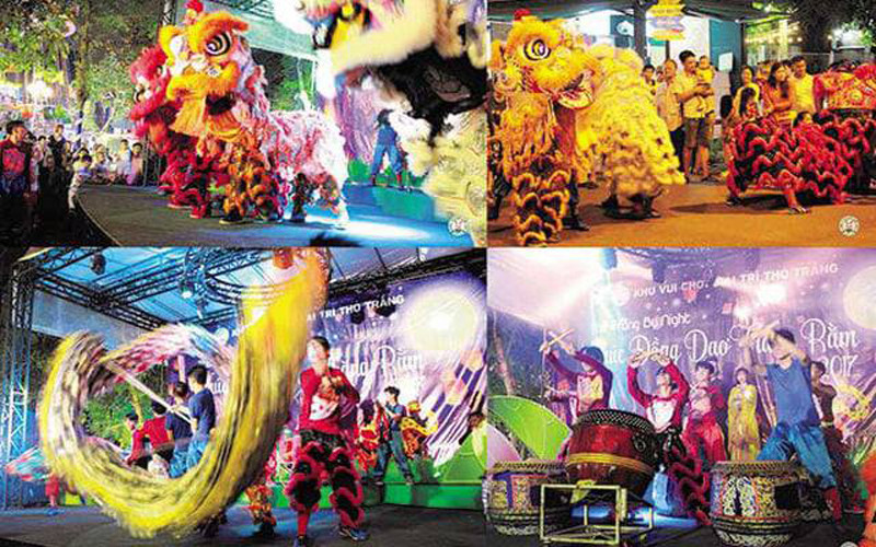 Đến hẹn lại lên, công viên Thỏ Trắng, Lê Thị Riêng hứa hẹn sẽ là địa điểm check-in lý tưởng dành cho các bạn nhỏ và giới trẻ Sài thành. Lễ hội Trung thu với chương trình biểu diễn lân sư rồng rước đèn Trung Thu diễn ra vào ngày 01/10 tức ngày rằm tháng 8. Đến đây, các bạn nhỏ sẽ được nhận kẹo và chụp hình với “chú Cuội” và “chị Hằng”.