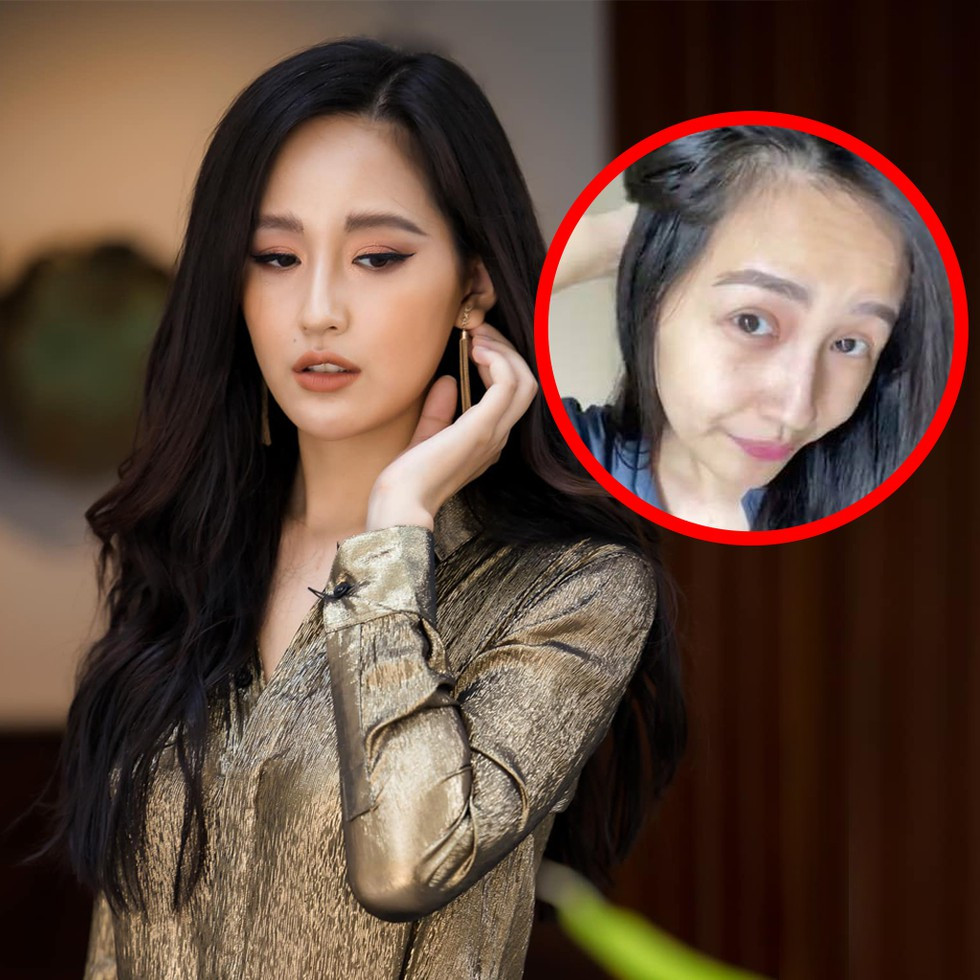 Nàng hậu sinh năm 1988 cũng tiết lộ, cô thậm chí chưa chải đầu trước khi quay video. Có thể thấy, ở tuổi 32, Mai Phương Thúy đã lộ rõ bọng mắt, gương mặt nhợt nhạt khi chưa son phấn.