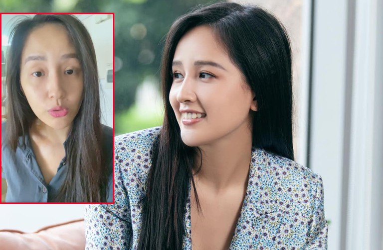 Khi được hỏi về nhan sắc khi chưa trang điểm, Mai Phương Thúy chia sẻ cô tự tin về mặt mộc của bản thân.