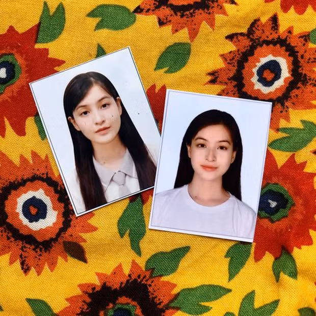 Mới đây "hot girl IELTS 8.5" có đăng tải trên trang cá nhân loạt ảnh thẻ cực phẩm hồi lớp 12 và năm thứ 2 Đại học, tấm hình nhận được rất nhiều sự quan tâm từ phía dân mạng.