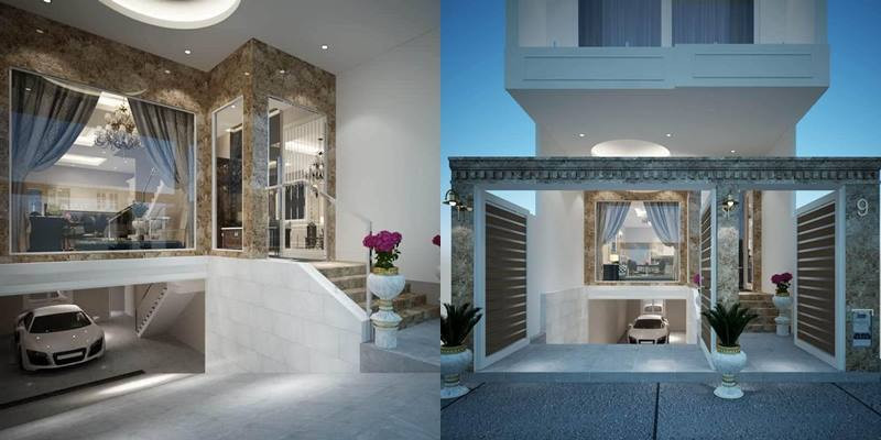 Thông qua những hình ảnh đăng tải, có thể thấy không gian bên trong nhà của chị gái Ngọc Trinh vô cùng rộng rãi.