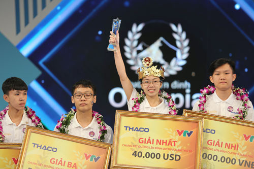 Sáng ngày 20/9, trận chung kết Đường lên đỉnh Olympia năm thứ 20 đã diễn ra tại trường quay S14 - Đài Truyền hình Việt Nam và 4 điểm cầu tại Hà Nội, Ninh Bình, Quảng Trị và Đắk Lắk.