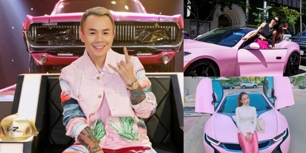  Xế hộp là một trong những phương tiện đi lại được các sao Việt cực kì chăm chút và đầu tư. Trong thời điểm dịch bệnh, ế show nhưng trong 8 tháng qua đã có hơn 10 sao Việt sắm xe sang như: Hương Giang, Sam, Nhật Kim Anh, Titi,... Tuy nhiên, màu sắc hồng không phải nghệ sĩ nào cũng đủ can đảm hay chọn nó.