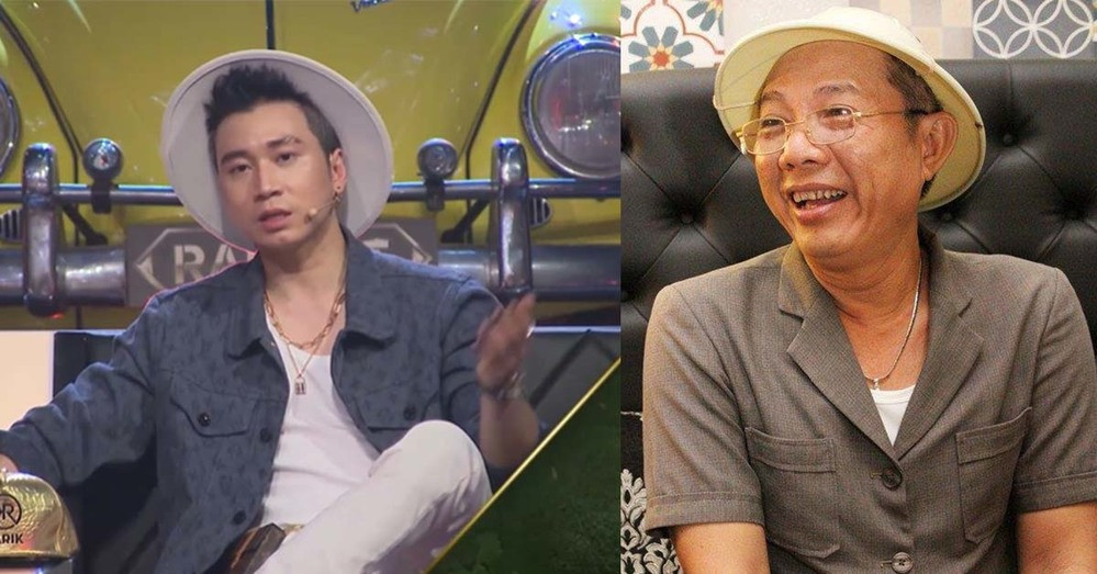 Trông Karik tạo hình giống nghệ sĩ Trung Dân không nào.