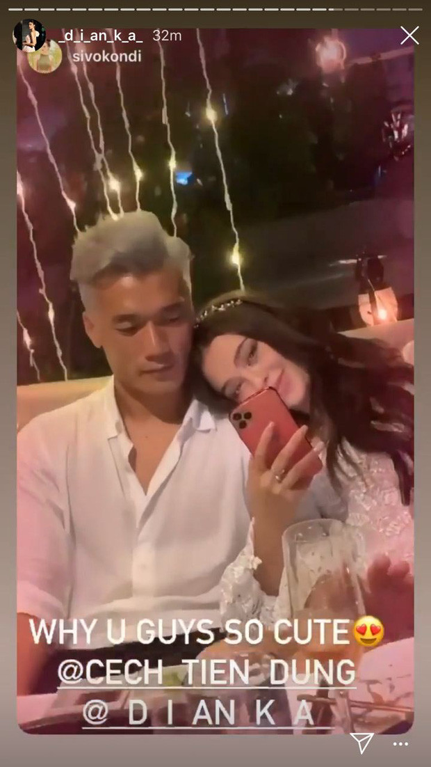 Mới đây nhất, vào ngày sinh nhật Dianka Zakhidova Bùi Tiến Dũng tiếp tục cho dân tình phát cuồng khi công khai đăng hình đôi, caption đi kèm trái tim cùng với bạn gái mới.