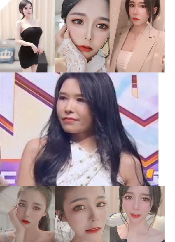 Có thể thấy, nhan sắc thật sự của cô nàng khi không qua tấm 'filter' nào là một trời một vực so với những gì mà khán giả vẫn thường được chiêm ngưỡng. Có vẻ như fan của cô nàng đã mất hết niềm tin vào cuộc sống.