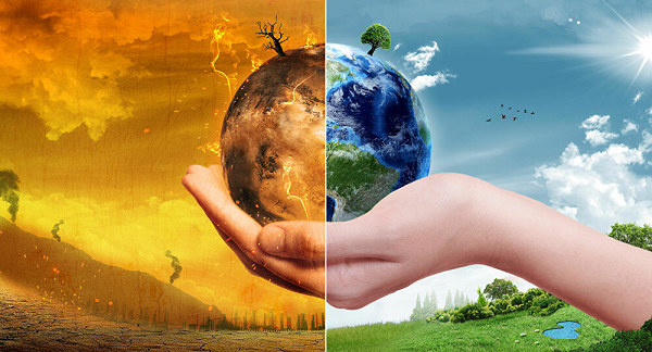 Nhiệt độ trung bình thậm chí còn tăng lên vài độ, khiến cho băng hà tan chảy, mực nước biển dâng cao và làm ngập các vùng ven biển. Các đại dương cũng nóng lên và nồng độ axit trong nước biển tăng cao.