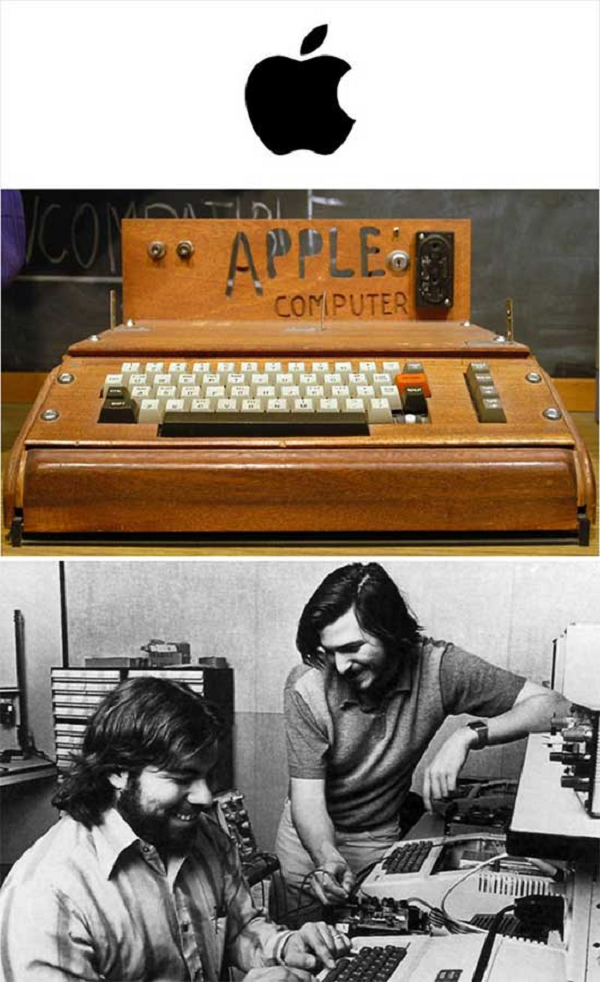 Khởi nghiệp, Steve Wozniak lắp ráp máy tính siêu nhỏ Apple I vào năm 1975 cho một cuộc họp của Câu lạc bộ Máy tính Homebrew ở Thung lũng Silicon. Wozniak nói rằng chiếc máy cơ bản là "lần đầu tiên trong lịch sử có người gõ một ký tự trên bàn phím và thấy nó hiển thị trên màn hình máy tính của họ ngay trước mặt họ".