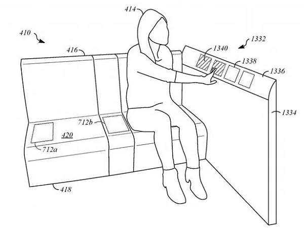Theo bằng sáng chế có tên "Concealed User Interfaces" (Các giao diện người dùng được giấu kín), màn hình cảm ứng hay các bảng điều khiển khác được giấu trong cánh cửa, cửa sổ hoặc các bề mặt khác.