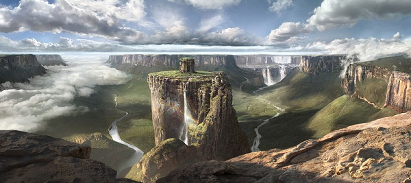 Tepui ở Venezuela có nghĩa là 'nhà của các vị thần trong ngôn ngữ của người bản địa Gran Sabana.