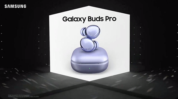 Ngoài bộ ba smartphone Galaxy S21 series, Samsung trong buổi Unpacked 2021 cũng giới thiệu thêm tai nghe True Wireless thế hệ mới mang tên Galaxy Buds Pro. Khác với Buds Live vốn có thiết kế hạt đậu, Samsung đã quay về với thiết kế nguyên thủy của dòng Buds trước đây với nút cao su nhét tai.