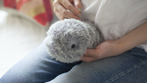 Thay vì một chiếc đuôi quái dị gắn liền với phần đế mềm mại như Qoobo, Robot Moflin sử dụng AI để có “kỹ năng cảm xúc” giống như thú cưng thật.