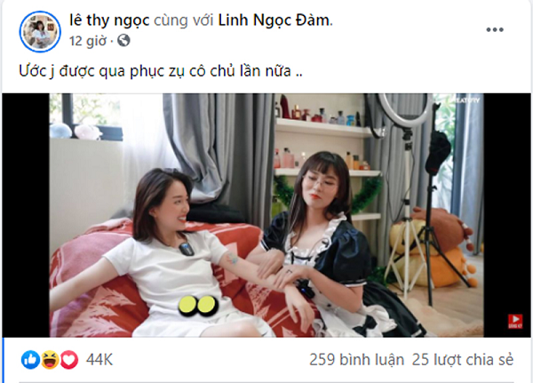 Ngay sau khi đọc được bài viết này của Linh Ngọc Đàm, biết được cô nàng đang chịu nhiều ấm ức, hàng loạt những đồng nghiệp nổi tiếng của Linh Ngọc Đàm đã lên tiếng bênh vực, động viên Linh Ngọc Đàm vượt qua sóng gió.