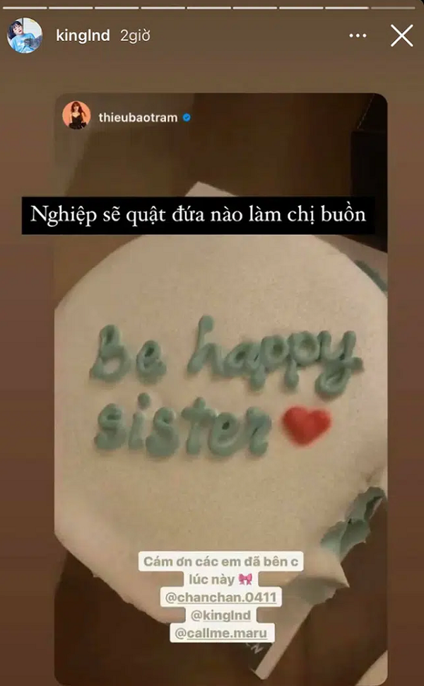 Tuy nhiên, điều này vô tình đã làm dấy lên nghi vấn chuyện tình của Thiều Bảo Trâm và Sơn Tùng tan vỡ do có người thứ 3 xuất hiện khiến cư dân mạng "khẩu chiến" nhiều ngày qua.