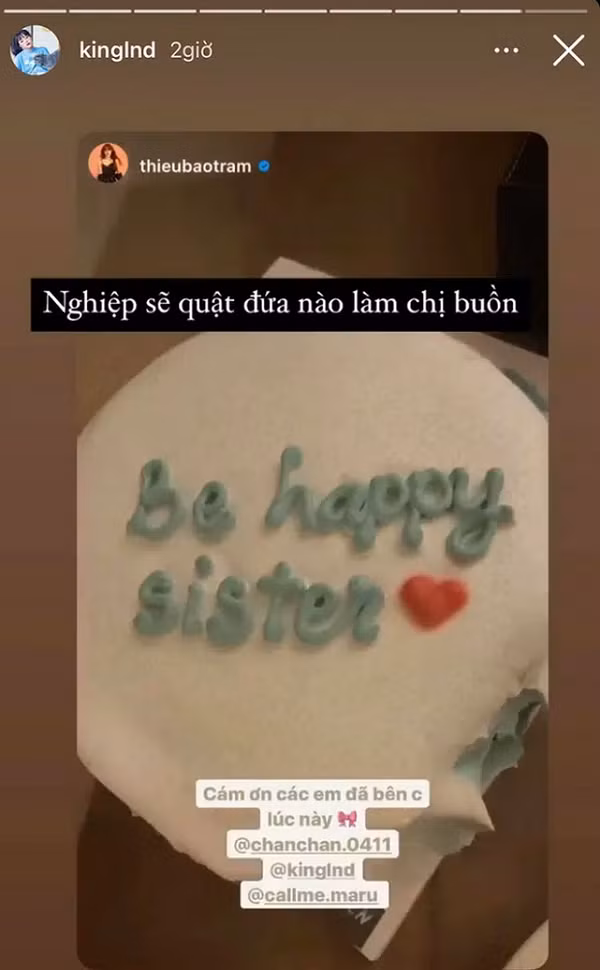 Tuy nhiên, điều này vô tình đã làm dấy lên nghi vấn chuyện tình của Thiều Bảo Trâm và Sơn Tùng tan vỡ do có người thứ 3 xuất hiện khiến cư dân mạng "khẩu chiến" nhiều ngày qua.