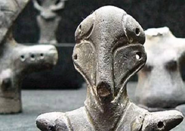 Theo nhiều nhà nghiên cứu, rất có thể người Vinca đã tạc tượng mô phỏng người ngoài hành tinh từng viếng thăm Trái Đất cách đây hàng ngàn năm. Từ đây người ta suy đoán về sự tồn tại của người ngoài hành tinh và sự tương tác của họ với các nền văn minh cổ đại trong quá khứ.