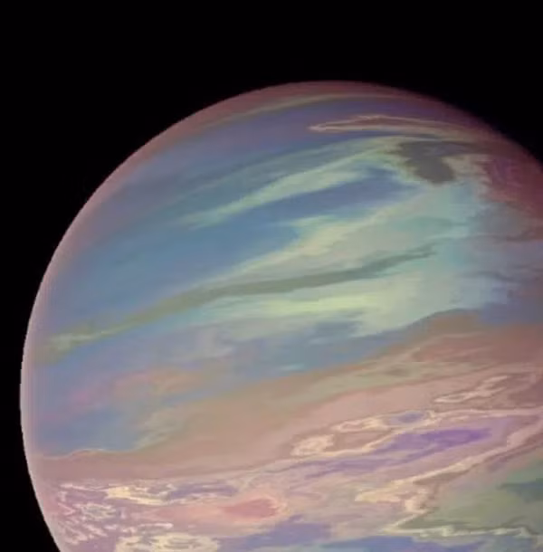 Hành tinh mới hiện được gọi là TOI 1388b, là hành tinh tròn đầu tiên của TESS, có nghĩa là nó quay quanh hai ngôi sao thay vì một. NASA Goddard viết: “Một hành tinh nặng hơn Mặt trời của chúng ta khoảng 10%, trong khi hành tinh kia mát hơn, mờ hơn và chỉ bằng một phần ba khối lượng của Mặt trời”. Bản thân TOI 1388b lớn hơn Trái Đất khoảng 6,9 lần - giữa kích thước của Sao Hải Vương và Sao Thổ.