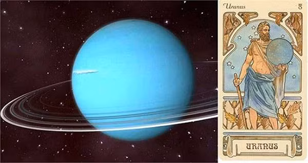 Sao Thiên vương là hành tinh có bầu khí quyển lạnh nhất hệ Mặt trời với nhiệt độ tối thiểu -224°C.