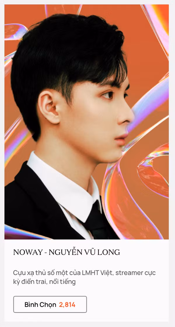 NoWay có lẽ là cái tên không mấy xa lạ với cộng đồng game thủ Liên Minh Huyền Thoại. Chàng trai sinh năm 1997 này tên thật là Nguyễn Vũ Long. NoWay đã để lại dấu ấn mạnh mẽ khi thi đấu cực kỳ bùng nổ tại Chung Kết Thế Giới 2017 trong màu áo GAM.