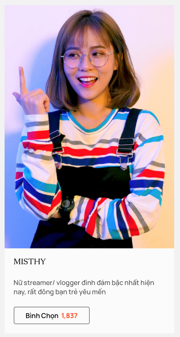 Xinh đẹp, cá tính, chơi game giỏi đồng thời sở hữu khả năng tương tác cực kỳ duyên dáng và ấn tượng, sẽ chẳng quá nếu nói rằng Misthy đang là một trong những nữ streamer hàng đầu Việt Nam ở thời điểm hiện tại.