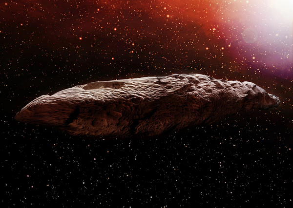Cơ quan Hàng không Vũ trụ Mỹ (NASA) đặt tên cho vật thể là 1I/2017 U1 'Oumuamua (trong tiếng Hawaii, oumuamua nghĩa là “người đưa tin xa đến trước”). Vật thể này dài gần 92 mét, có hình điếu xì gà. Người ta chú ý đến nó bởi đây là vật thể liên hành tinh đầu tiên từng được phát hiện trong thái dương hệ.