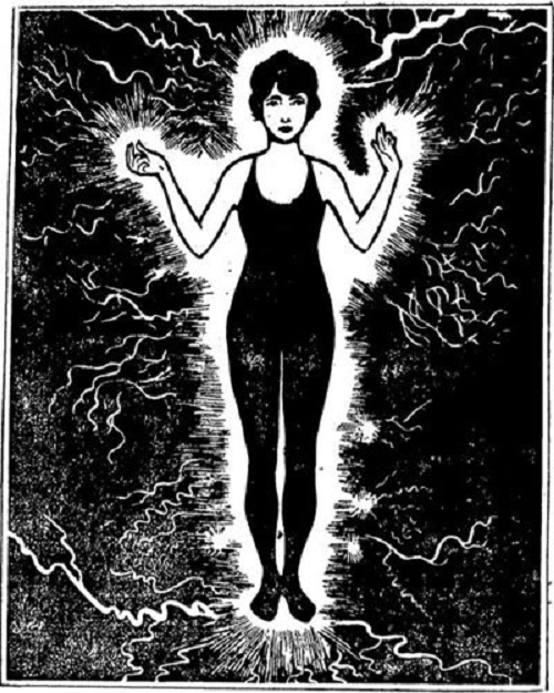 Sự đốt lạnh nghĩa là đốt cháy nhưng không gây bỏng, người ta sẽ đứng trên một tấm kim loại và được phủ trong nguồn điện luân phiên đến 2,5 triệu volt giống như một ngọn lửa trùm lên cơ thể. Phát minh này hy vọng sẽ thay thế được xà phòng và nước trong sinh hoạt. Tesla muốn thay thế điện với nước vì điện là kẻ thù lớn nhất của vi trùng.