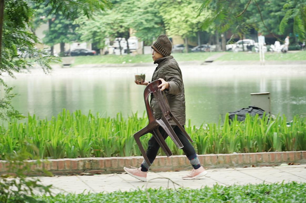 Họ đã dậy từ rất sớm để chuẩn bị.