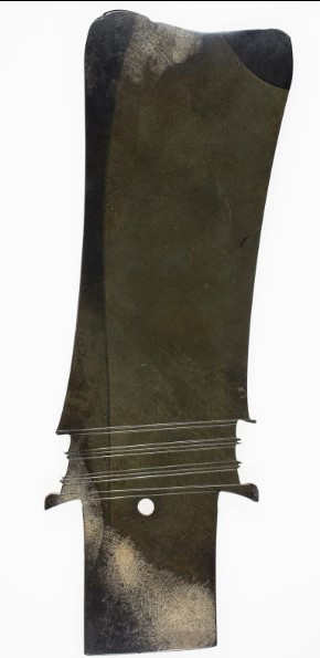 Cát này được lấy từ bờ sông rồi đem về giã mịn, sàng sẩy để chọn ra cát thạch anh và cát silic carbide (có độ cứng xếp sau kim cương). Ảnh: The Art Institute of Chicago, Edward and Louise B. Sonnenschein Collection, reference no. 1950.319 (CC0).