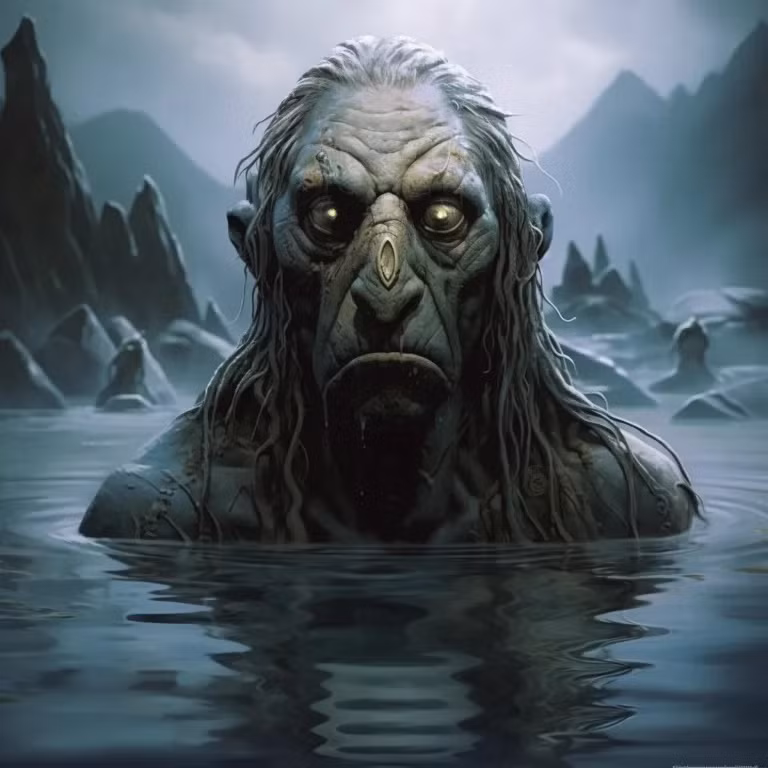 Khi ở những hình dạng này, thợ săn có thể dùng lao móc và tiêu diệt sinh vật bí ẩn này. Ảnh: thebrainchamber.