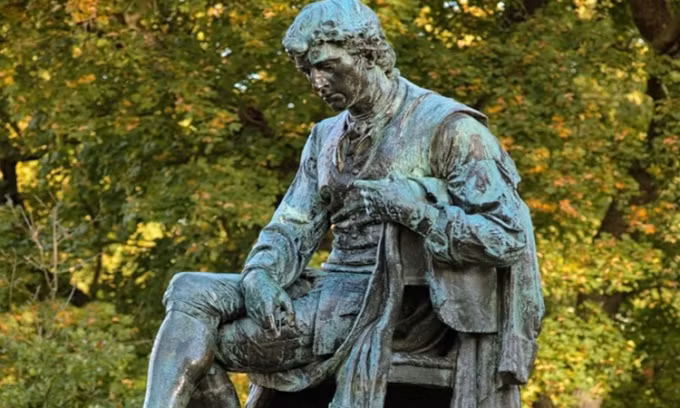 Năm 14 tuổi, ông Carl làm việc với một dược sĩ ở Gothenburg, Thụy Điển. Tại đây, ông có trải nghiệm trực tiếp đầu tiên với hóa chất. Với niềm say mê lớn với lĩnh hóa học, ông thường thực hiện các thí nghiệm tới khuya sau giờ làm việc. Ảnh: Mikhail Markovskiy.