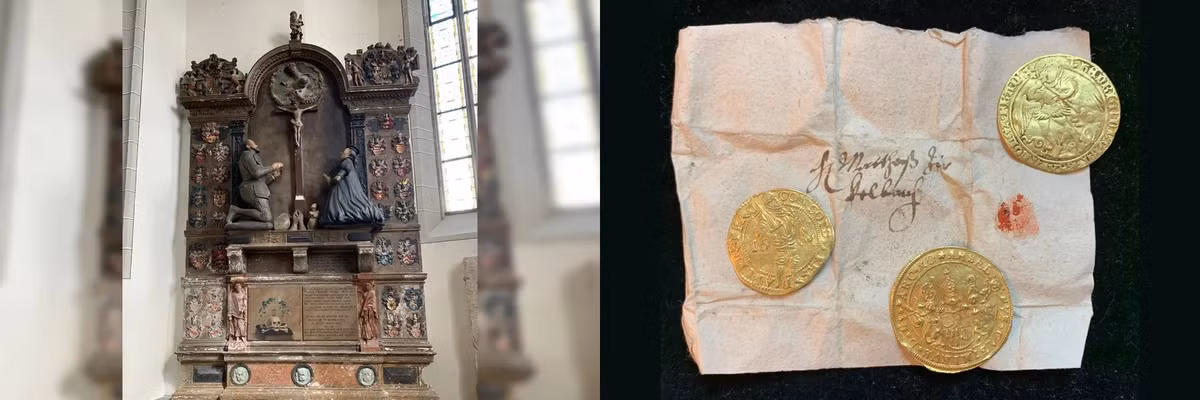 Nhà thờ St. Andrew - nơi phát hiện kho báu được nhiều người biết đến khi là nơi diễn ra những bài giảng cuối cùng của Martin Luther (một nhà thần học danh tiếng người Đức) vào năm 1546. Ảnh: U. Dräger, Halle.