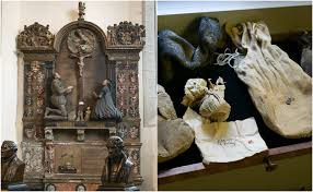 Nhóm nghiên cứu suy đoán kho báu trên có khả năng được cất giấu trong Chiến tranh 30 năm diễn ra vào giai đoạn từ 1618 - 1648. Vào thời điểm đó, binh sĩ Thụy Điển thường xuyên cướp bóc khu vực này. Ảnh: U. Dräger, Halle.