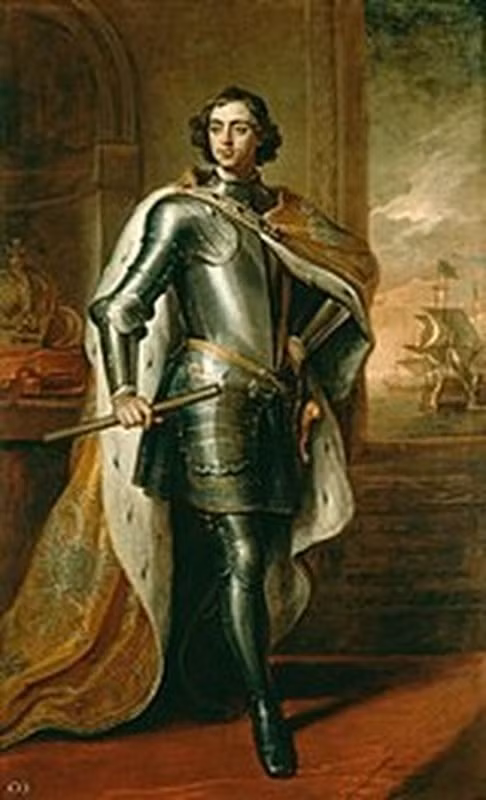 Sinh năm 1672, Peter I (hay còn gọi Peter Đại đế) là Sa hoàng đã đồng cai trị nước Nga với người anh cùng cha khác mẹ Ivan V (1682 -1696). Từ năm 1696 cho đến khi qua đời năm 1725, Peter I là nhà cai trị duy nhất của nước Nga.