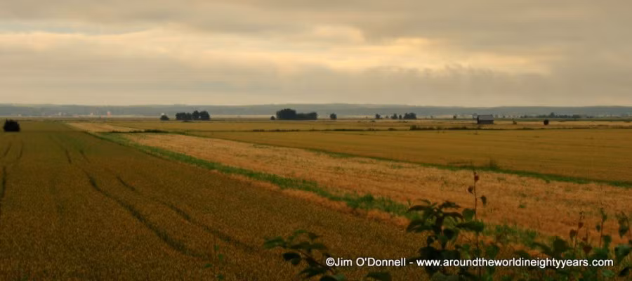 Trong những thế kỷ gần đây, hố thiên thạch Soderfjarden bắt đầu nổi lên khỏi mặt biển. Đầu tiên, nó hiện ra như một vịnh (Soderfjarden nghĩa là "vịnh phía nam"), nơi người dân câu cá pike và perch cho đến thế kỷ 18. Khi đất tiếp tục nâng lên, chiếc hố ngày càng khô ráo hơn, trở thành vùng đất ngập nước rồi thành vùng trũng nội địa. Ảnh: Jim O'Donnell.